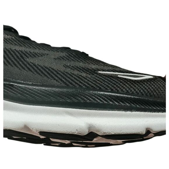 HOKA ONE ONE Clifton 9 \'Black White\' Running Shoes Size W11/M9 main image 6